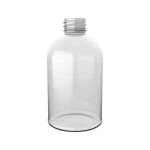 Die BOSTON ROUND Rundflasche aus PET zum Befüllen.