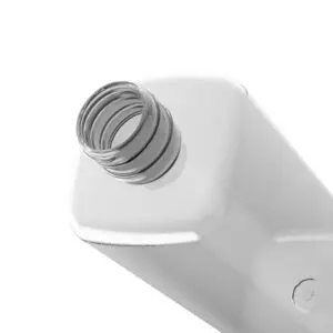 Rechteckflasche EPROSQUARE aus PET zum Befüllen.