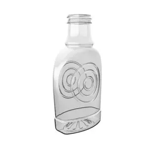 PET-Flasche MAPLE-CLAD Slim zur Heißabfüllung.