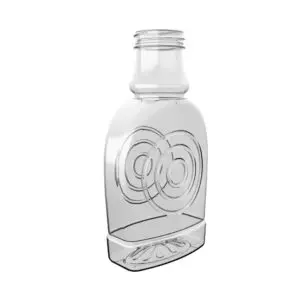 PET-Flasche MAPLE CLAD WIDE für Heißabfüllung.