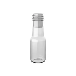 Runde PET-Taschenflasche zur Abfüllung von EPROPLAST.