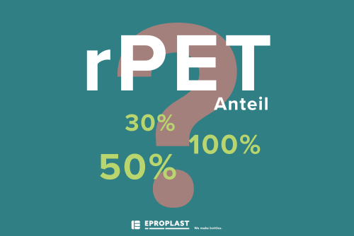 Which rPET content is the most sustainable?