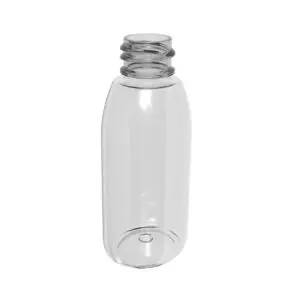 EPROCARE OVAL 50 ml | Ovale PET-Flasche für Kosmetik & Pflege
