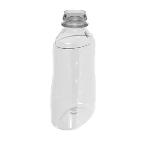 PET-Flasche, Quetschflasche, Squeeze Bottle, 57 ml, 18 mm Snap-On, Kosmetikflasche, Reisegröße, Travel Size, Handgel, Sonnenschutz, Portionsflasche, Saucenflasche, r-PET, Recycling-PET
