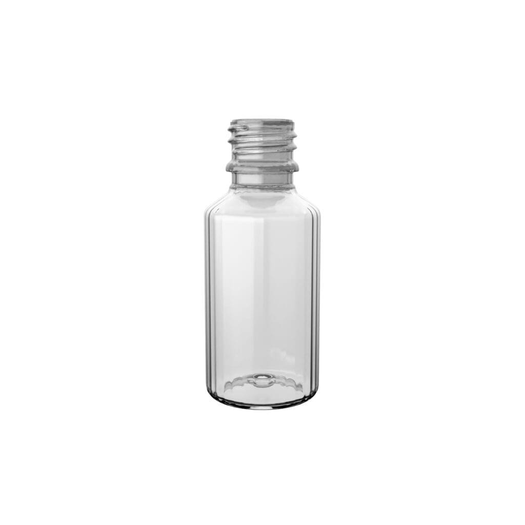 E-LISMOKE PET-Flasche zur Befüllung von E-Liquids.