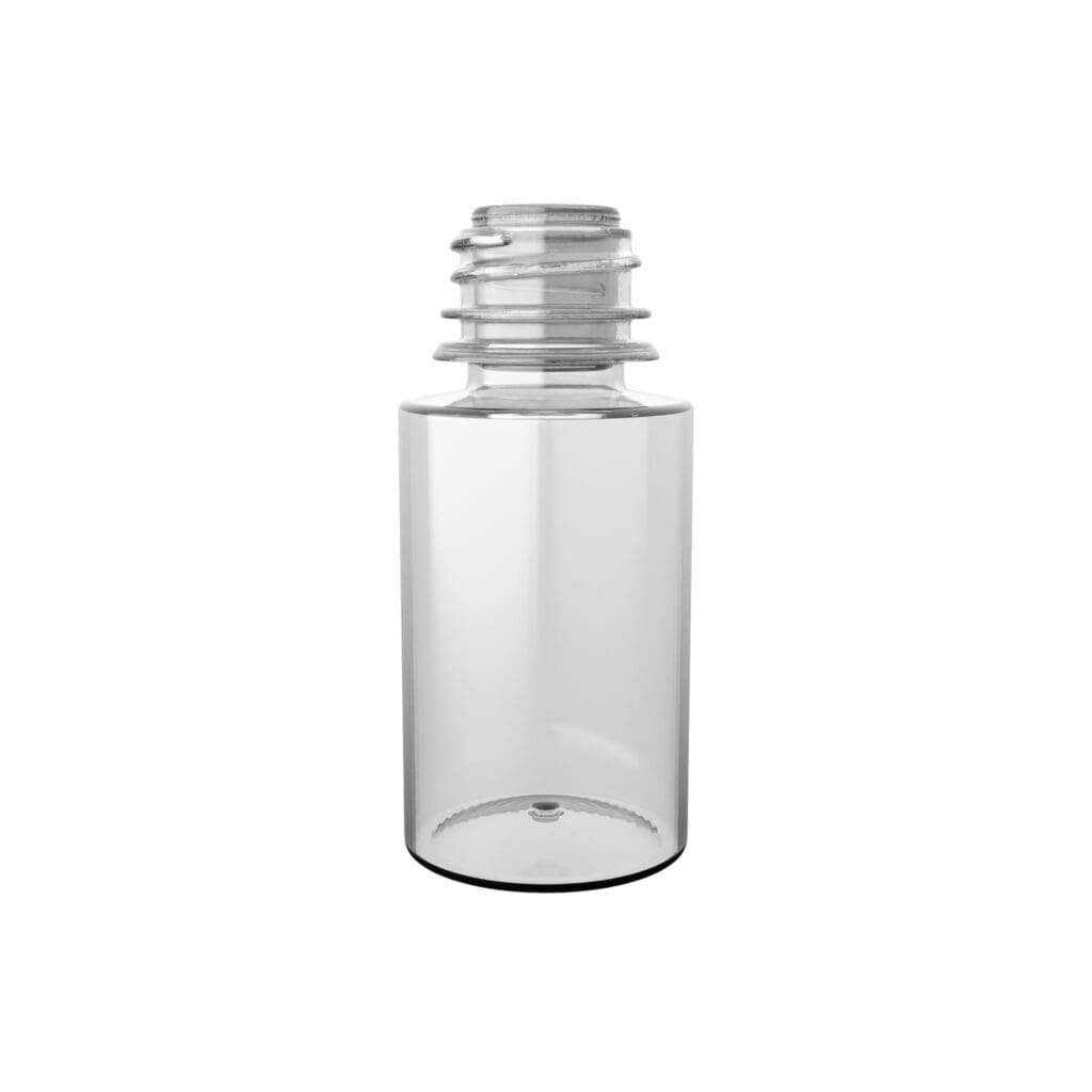 E-LISMOKE PET-Flasche zur Befüllung von E-Liquids.