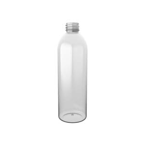 EPROCARE Rundflasche aus PET von EPROPLAST zum Befüllen.