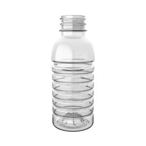 PET-Flasche EPRORING von EPROPLAST zur Befüllung.