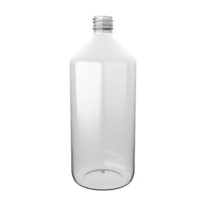 Die EPROVERA PET-Flasche von EPROPLAST zum Befüllen.