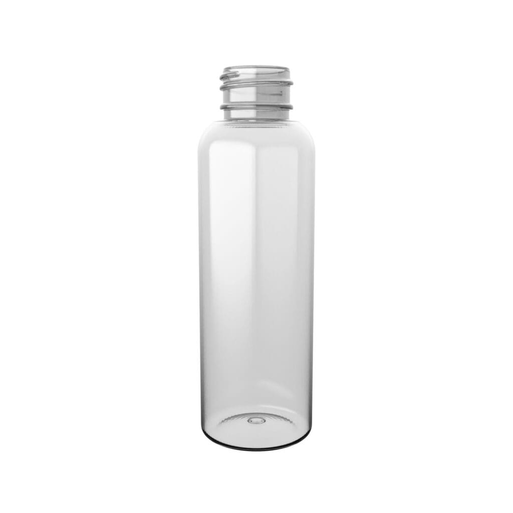 TALL BOSTON ROUND PET-Flasche von EPROPLAST zum Befüllen.