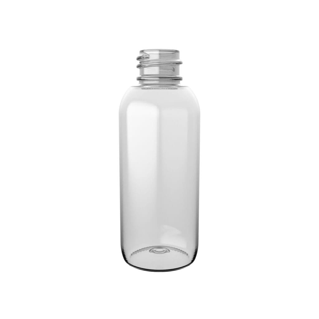 TALL BOSTON ROUND PET-Flasche von EPROPLAST zum Befüllen.