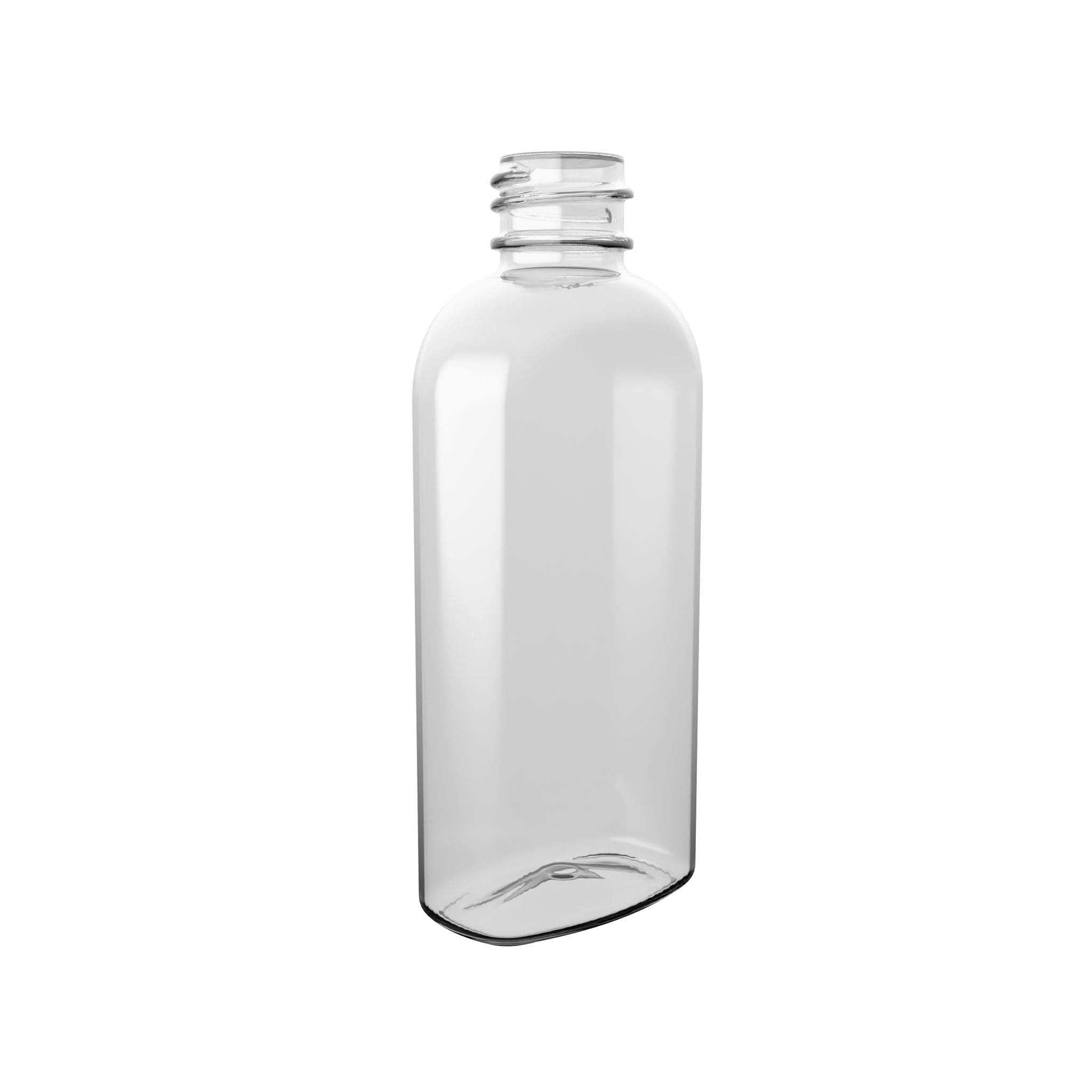 PET-Flasche BASIC OVAL in ovaler Flaschenform.