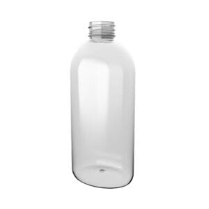 PET-Flasche EPROCARE OVAL in ovaler Flaschenform.