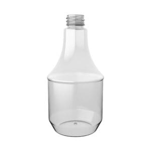 Runde KEULENFLASCHE aus PET.
