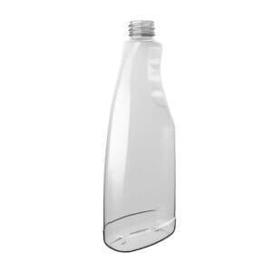 PET-Sprühflasche STRALSUND mit ergonomisch geformten Griffbereich.