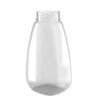 PET-Flasche SQUEEZER OVAL PET-Flasche mit glatter Oberfläche